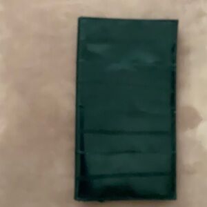 Eelskin clutch wallet